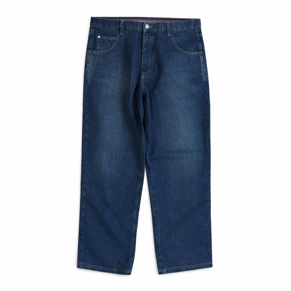 Vintage COOGI Big Logo Baggy Blue Denim Jeans Size 40